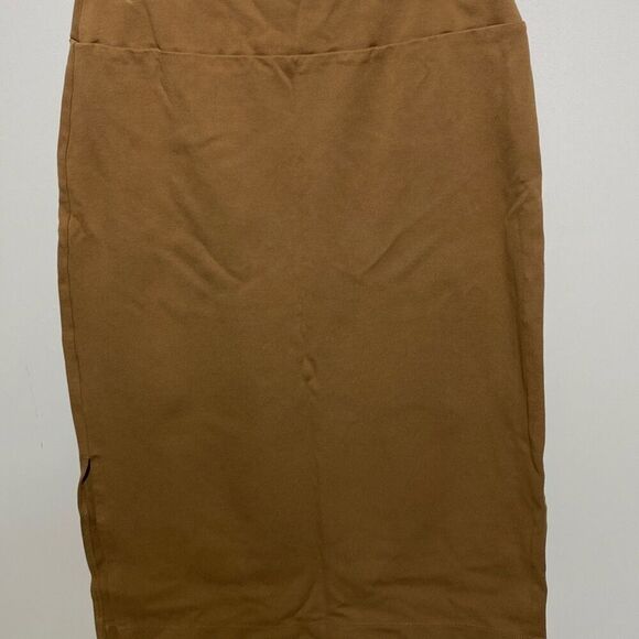 Nine West Women's Side Slit Stretch Pull On High Waisted Pencil Skirt Size Small - Picture 4 of 8